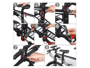 Kids Bike Seat and Handlebar Pack (2-5 years) by Loveliving