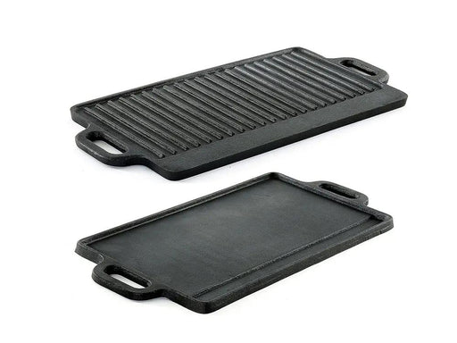 Reversible Cast Iron Grill Griddle Grill Plate by Loveliving