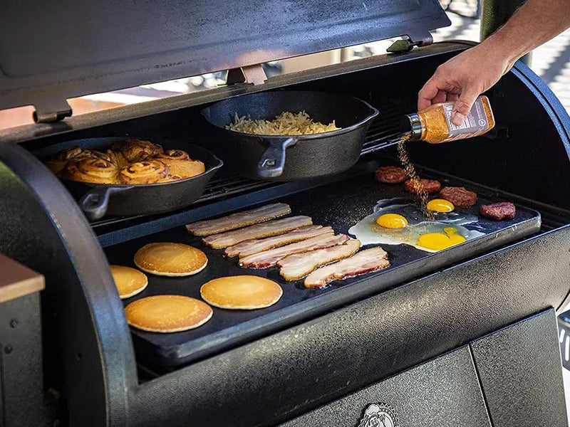 Reversible Cast Iron Grill Griddle Grill Plate by Loveliving