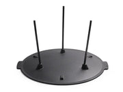 Outdoor Camping Barbecue Rack Cast Iron Grill Pan by Loveliving