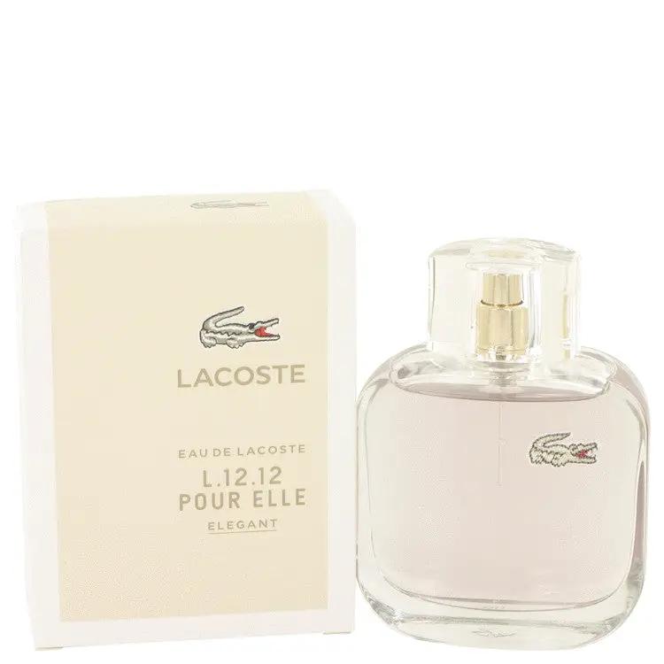 Brands HD Eau De Toilette Spray Lacoste Eau De Lacoste L.12.12 Elegant Eau De Toilette Spray by Lacoste 90 ml Lacoste Eau De Lacoste L.12.12 Elegant Eau De Toilette Spray by Lacoste 90 ml