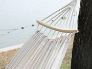 Anti-Rollover Canvas Fabric Hammock by Loveliving