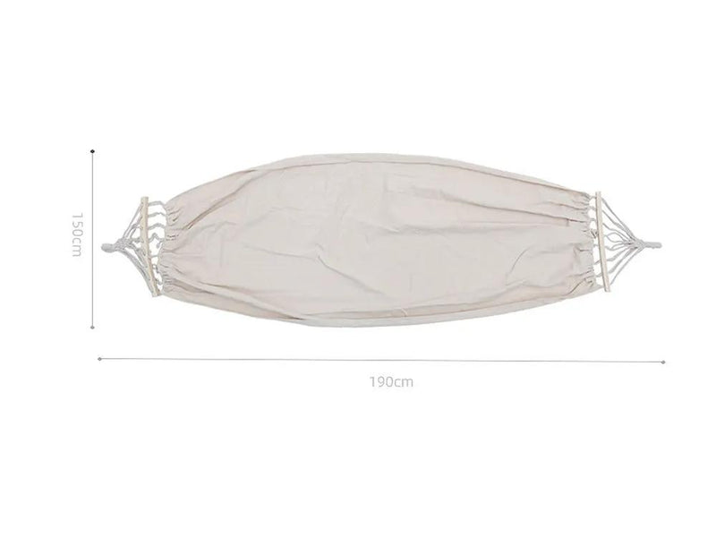 Anti-Rollover Canvas Fabric Hammock by Loveliving