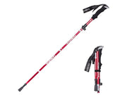 Portable 5-Section Hiking Sticks -Red/110CM by Loveliving