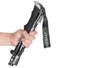 Portable 5-Section Hiking Sticks-Black/130CM by Loveliving