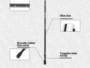 Portable 5-Section Hiking Sticks-Black/130CM by Loveliving