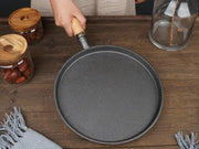 Cast Iron Fry Pan Skillet-26cm by Loveliving