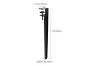 F-Shaped table Legs 71cm- Pack of 4 by Loveliving