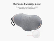 Lumbar Support Pillow for Sleeping,Ideal Back Pillow for Chair - Light grey by Loveliving