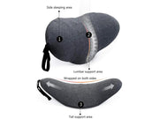 Lumbar Support Pillow for Sleeping,Ideal Back Pillow for Chair - Dark grey by Loveliving