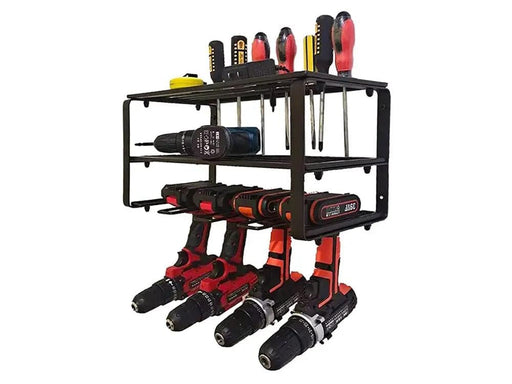 Electric Drill Storage Rack/Power Tool Organizer Storage – view 1
