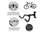 Wall Mount Adjustable Bike Hanger by Loveliving