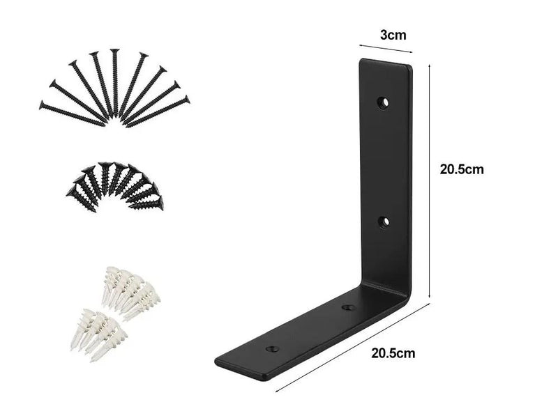 Shelf Brackets-4Pcs by Loveliving