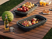 15L Picnic Storage Box Portable Folding Picnic Basket by Loveliving
