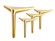 4Pcs Metal Furniture Legs 15cm-Gold by Loveliving