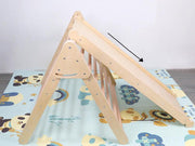 Pikler Triangle Frame with Ramp and Slide by Loveliving
