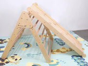Pikler Triangle Frame with Ramp and Slide by Loveliving