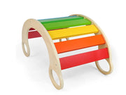 Wooden Rainbow Rocker Board by Loveliving