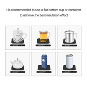 Smart USB Coffee Mug Warmer Tea Milk Cup Heater Pad Heating Plate Office Home by salelink.co.nz