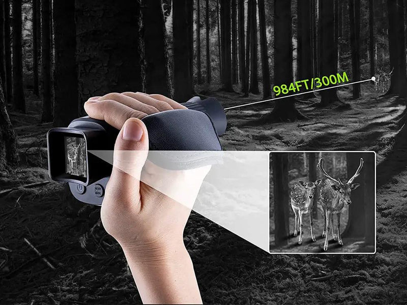 Digital Night Vision Monocular for 100% Darkness by Loveliving