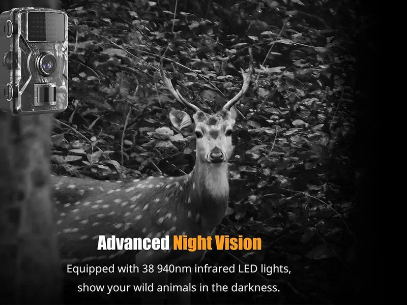 1080P Trail Game Hunting Camera For Outdoor Wildlife Hunting and Farm Monitoring by Loveliving