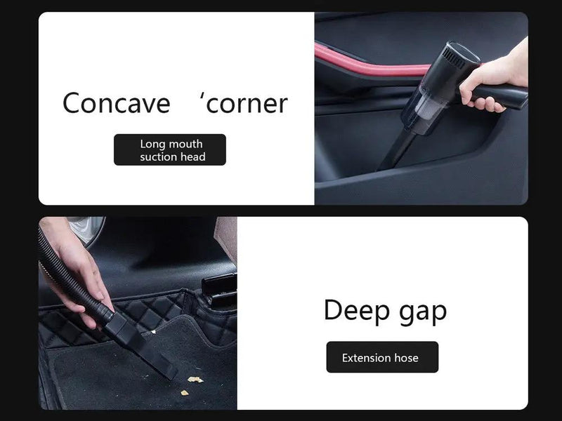 Rechargeable Portable Handheld Vacuum Cleaner 60W by Loveliving