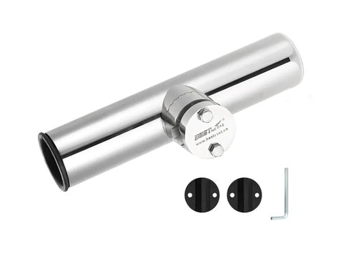 26-32mm Clamp-on Stainless Steel Fishing Rod Holder by Loveliving