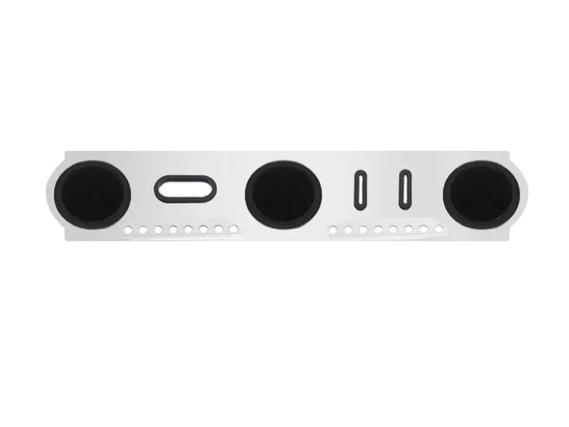 Stainless Steel Triple Fishing Rod Holder by Loveliving