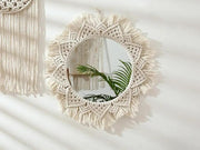 50 cm Handmade Macrame Mirror by Loveliving