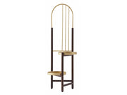 2 Tier Clamping Plants Stand/Display Rack-Dark Walnut by Loveliving