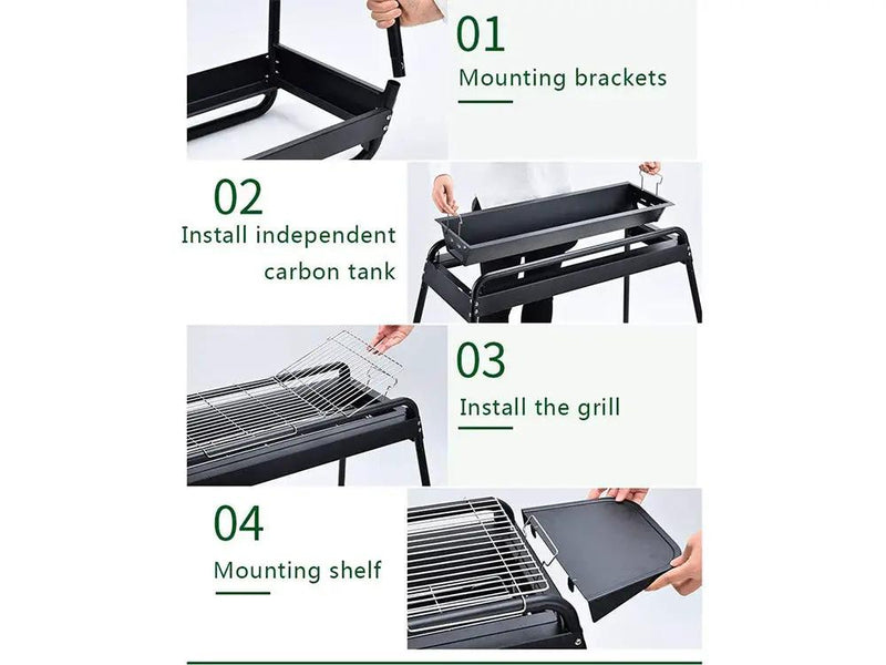 Charcoal BBQ Grill by Loveliving