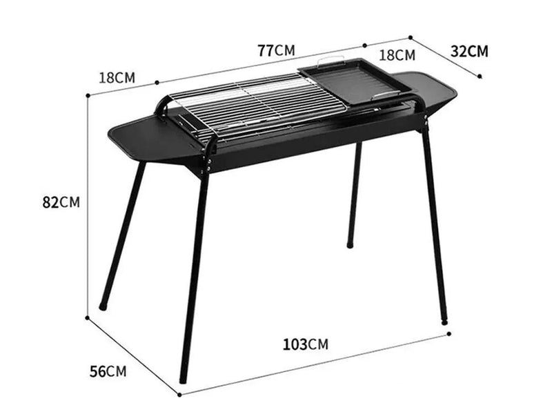 Charcoal BBQ Grill by Loveliving