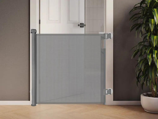 Loveliving Pet & Animal Pet Safe Security Fence Mesh Barrier-Grey Pet Safe Security Fence Mesh Barrier-Grey