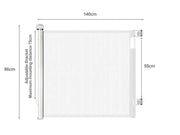 Pet Safe Security Fence Mesh Barrier-White by Loveliving