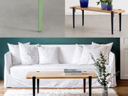 F-Shaped table Legs 40cm- Pack of 4 by Loveliving