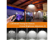 Solar Pendant Light with Remote Control by Loveliving