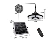 Solar Pendant Light with Remote Control by Loveliving