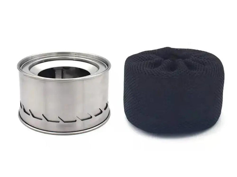 Portable Stainless Steel Camping Wood Stove-Large by Loveliving