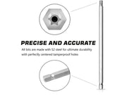 32PCS 150mm Extra Long Safety Screwdriver Bit Set by Loveliving