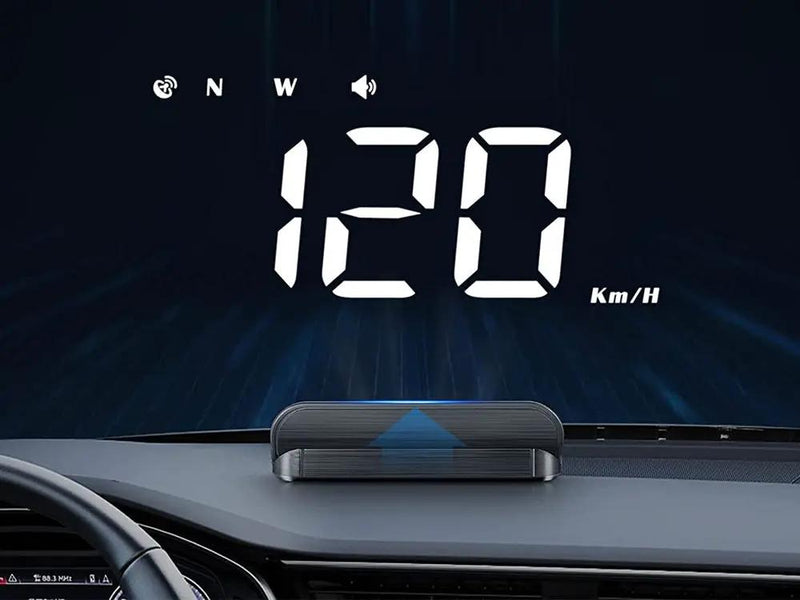 Car Head Up Display/Windshield Projection Speedometer by Loveliving