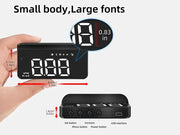 Car Head Up Display/Windshield Projection Speedometer by Loveliving