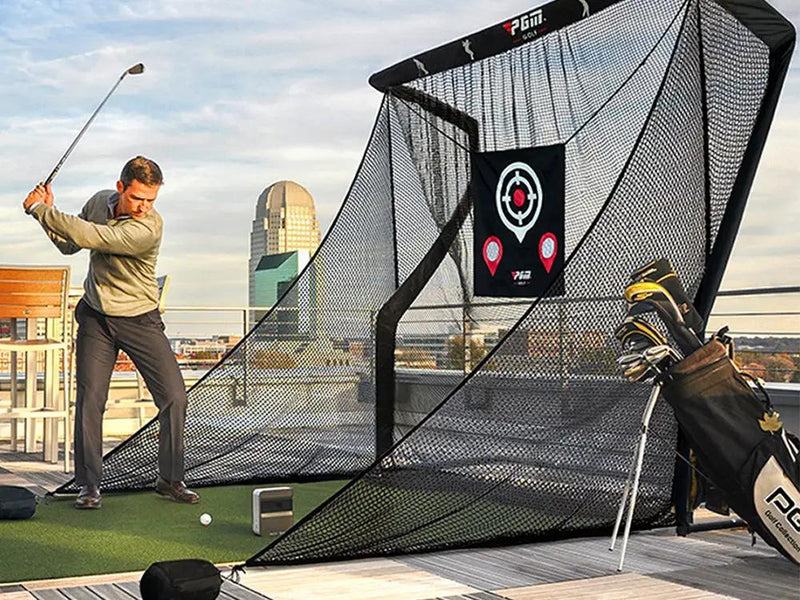 2.5m Z-shaped Golf training net With Side Protection by Loveliving