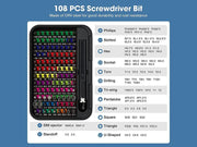 132-in-1 Multi-Function Precision Screwdriver Set by Loveliving