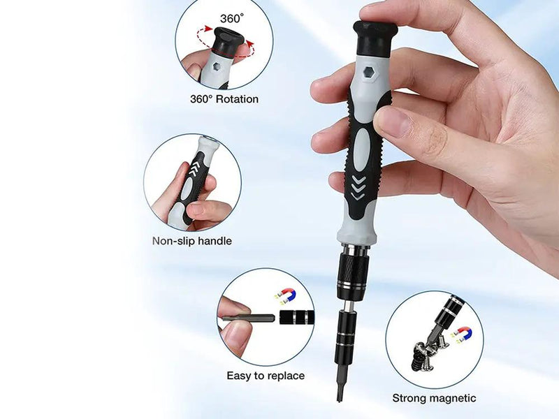 132-in-1 Multi-Function Precision Screwdriver Set by Loveliving