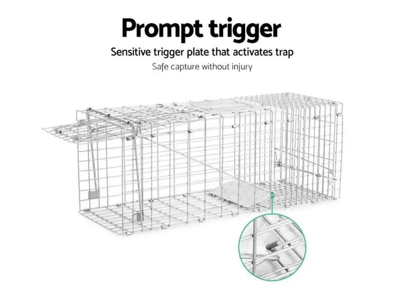 Humane Live Animal Trap Cage 79*28*33cm by Loveliving