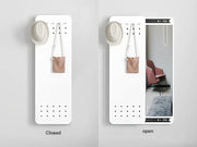 Full Body Mirror with Sliding Peg Board by Loveliving