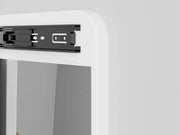 Full Body Mirror with Sliding Peg Board by Loveliving