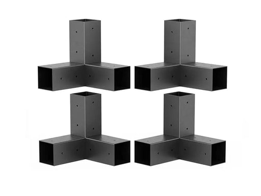 Loveliving Pergola Pergola Hardware DIY Corner Brackets Set Pergola Hardware DIY Corner Brackets Set