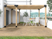 Double Pergola Hardware DIY Kit by Loveliving