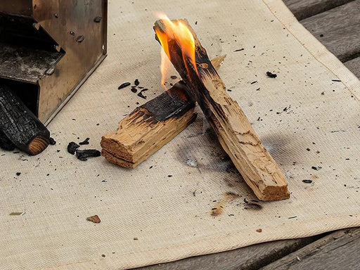 Outdoor Fire Retardant Mat/ Portable Fireproof Grill Mats 100 * 100cm by Loveliving